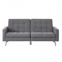 Sofa Cama New York, Clic Clak en Tela Gris Sofás 389,00 € 321,49 €