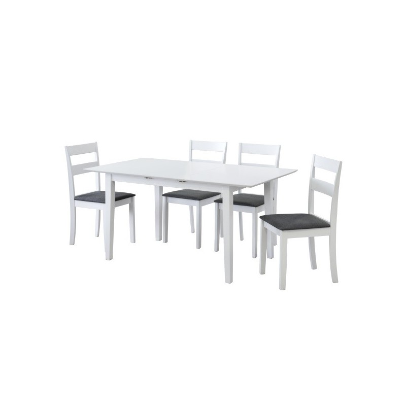Mesa de comedor modelo mauricio lacada en blanco