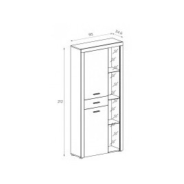 COMPOSICION TEXAS 1 EN COLOR CAÑON muebles de salón 386,00 € 319,01 €