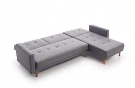 Chaiselongue cama clic clac tela gris modelo abartys