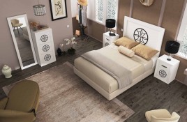 Dormitorio modelo versalles 04 blanco (ya montado y entrega inmediata)