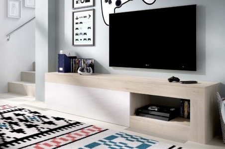 Mueble bajo tv modelo lebo