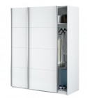 ARMARIO 2 PUERTAS CORREDERAS MODELO HARYA, EN COLOR BLANCO Resfor 289,00 € 238,84 €