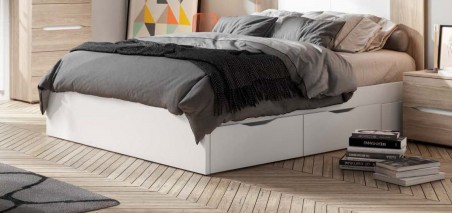 Cama cuatro cajones modelo lyon