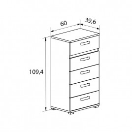 Dormitorio completo modelo rambla 1